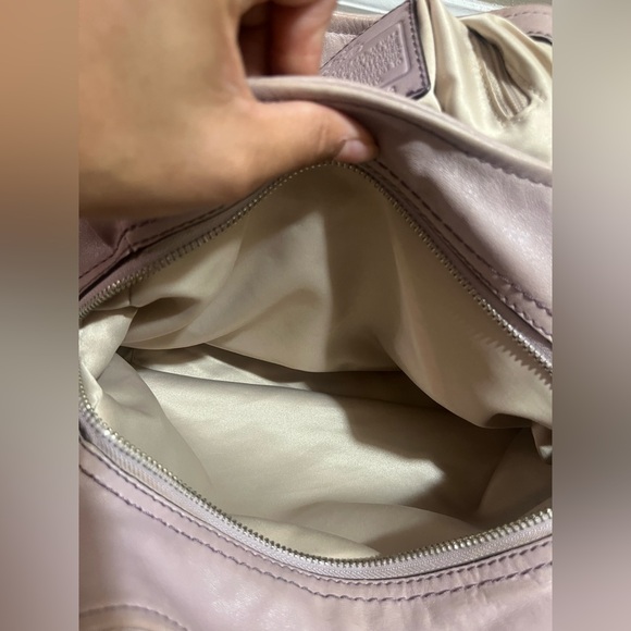 Coach madison Maggie 16503 light lavender baby pink shoulder bag - Picture 6 of 16